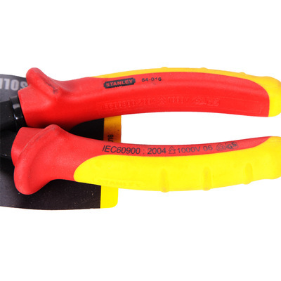 【【絕緣工具】史丹利MaxSteel加硬絕緣頂切鉗6.5寸84-016-22剪線】價(jià)格,廠家,圖片,刷子,青島安防勞保用品-